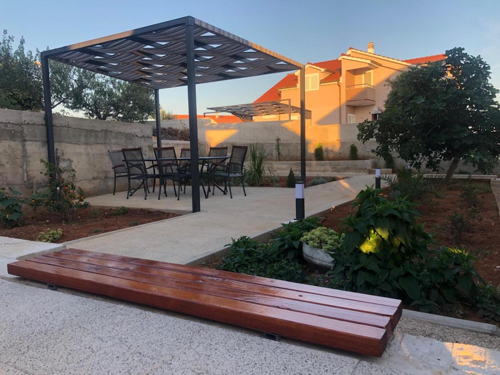 Summer Breeze Apartment - Quiet Place With A Spectacular View And A Garden Šibenik Exterior foto
